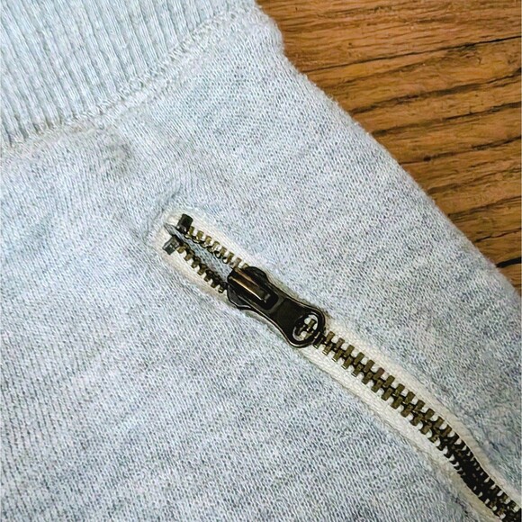 Aerie Elastic Heather Grey Retro Booty Shorts - Picture 2 of 4